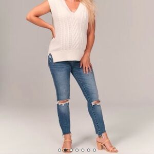 Abercrombie & Fitch The Super Skinny Ankle Jean